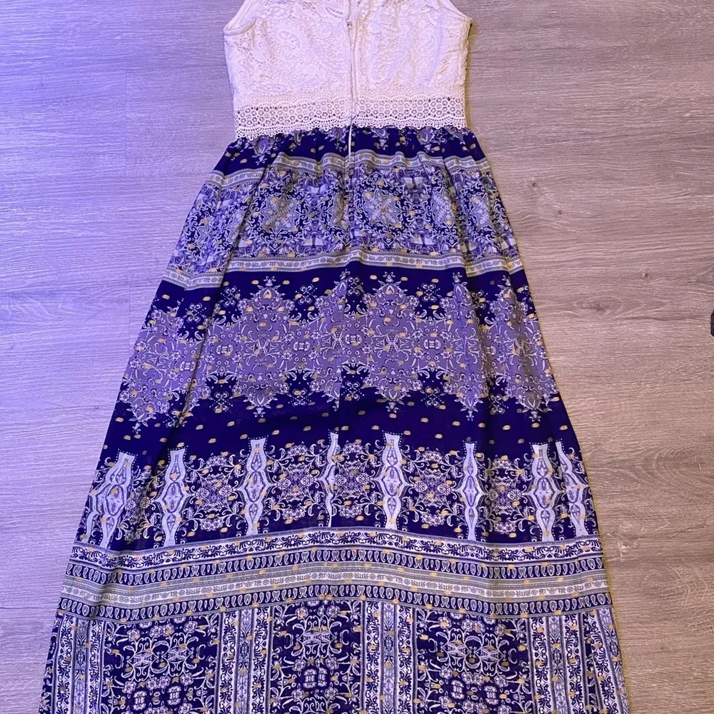 IZ BYER girl, girls dress, size 10, sleeveless, long skirt